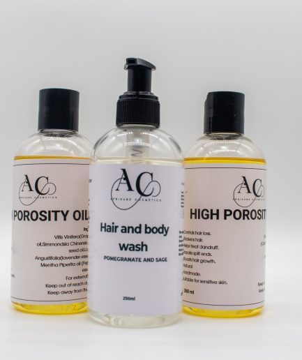 Shampoo and Growth oil combo