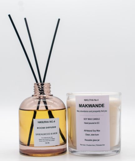 Room diffuser and Soy Wax Candle gift pack